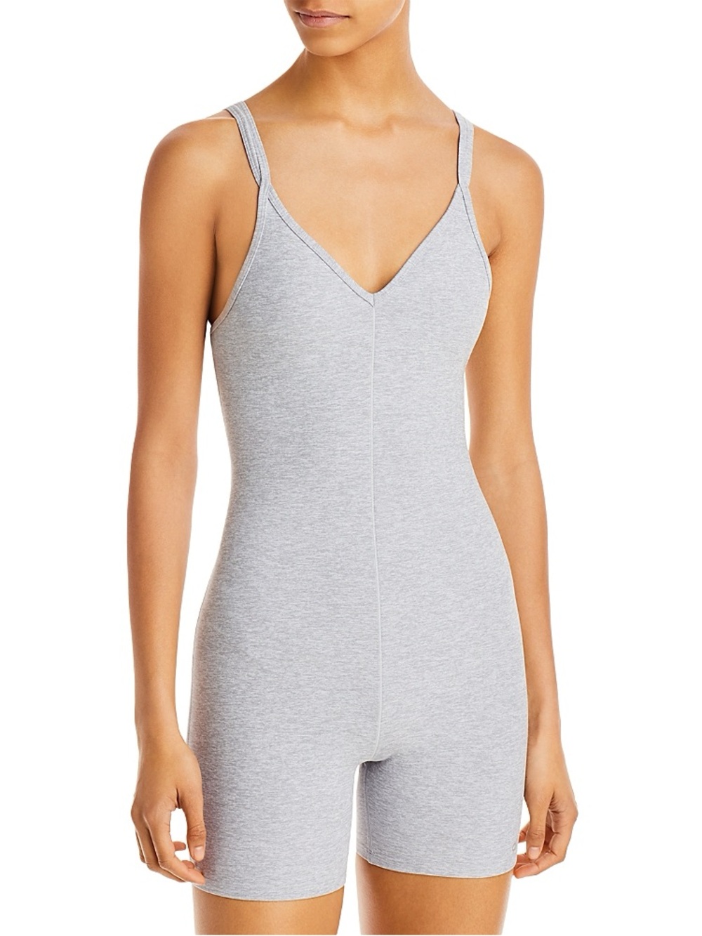 Alo Yoga Alosoft Suns Out Onesie in Heather Gray